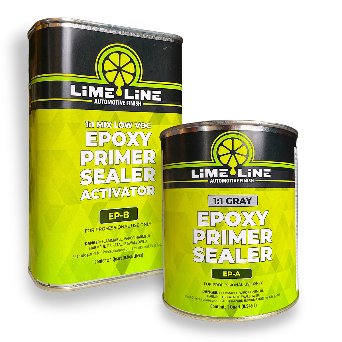 LiNE LiNE Epoxy Primer, Automotive Grade, DirecttoMetal, Light Grey LiME LiNE Paint Supply
