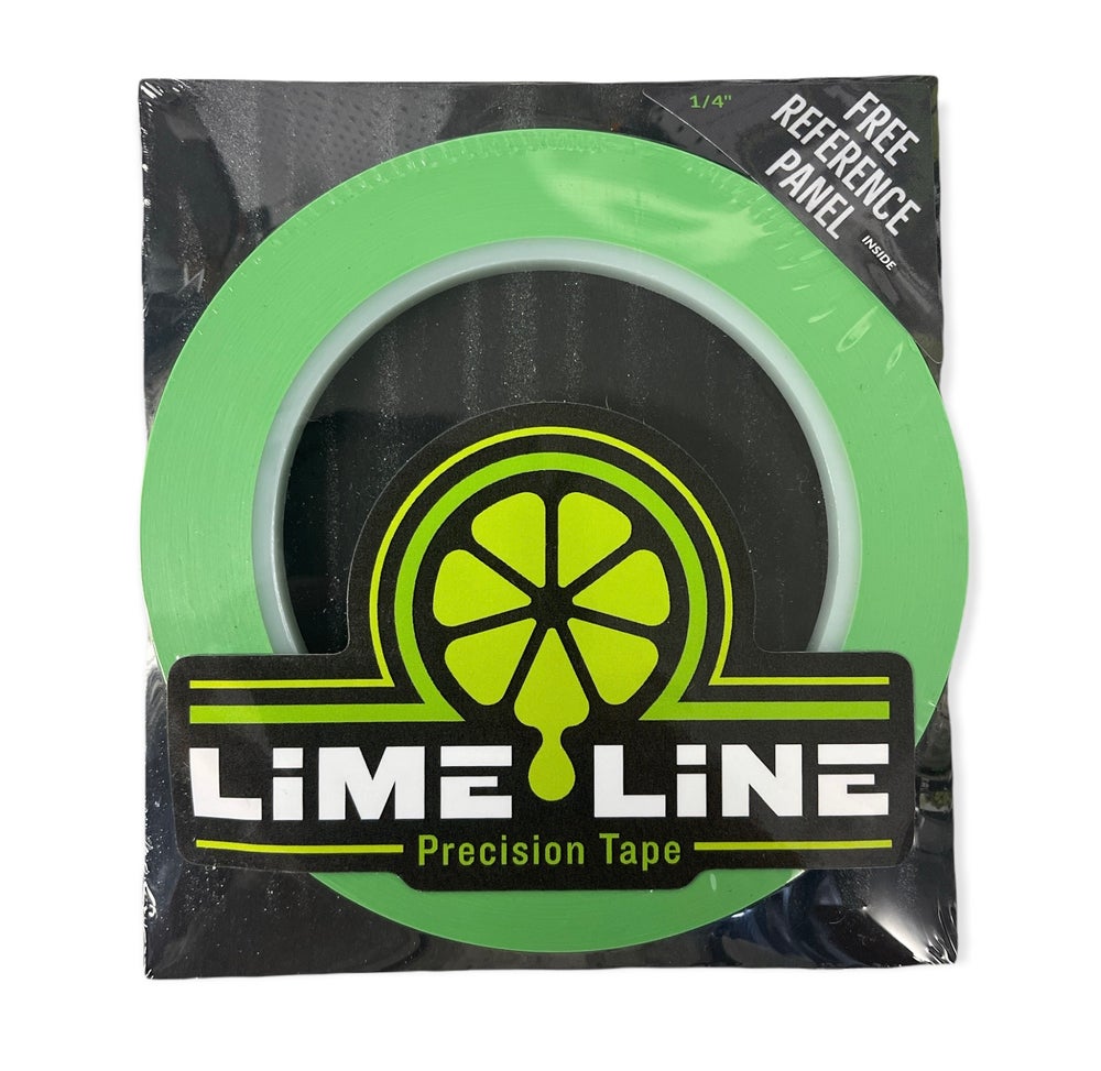 LiME LiNE Automotive Fine line pinstriping masking tape used to create stripes and designs for custom paint 